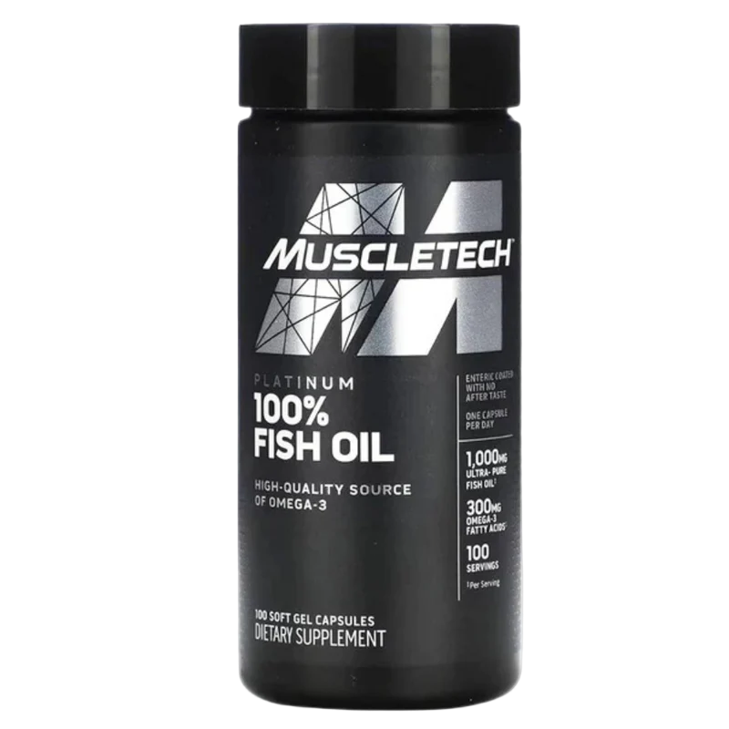 Platinum 100% Fish Oil 100 soft gels by muscletech