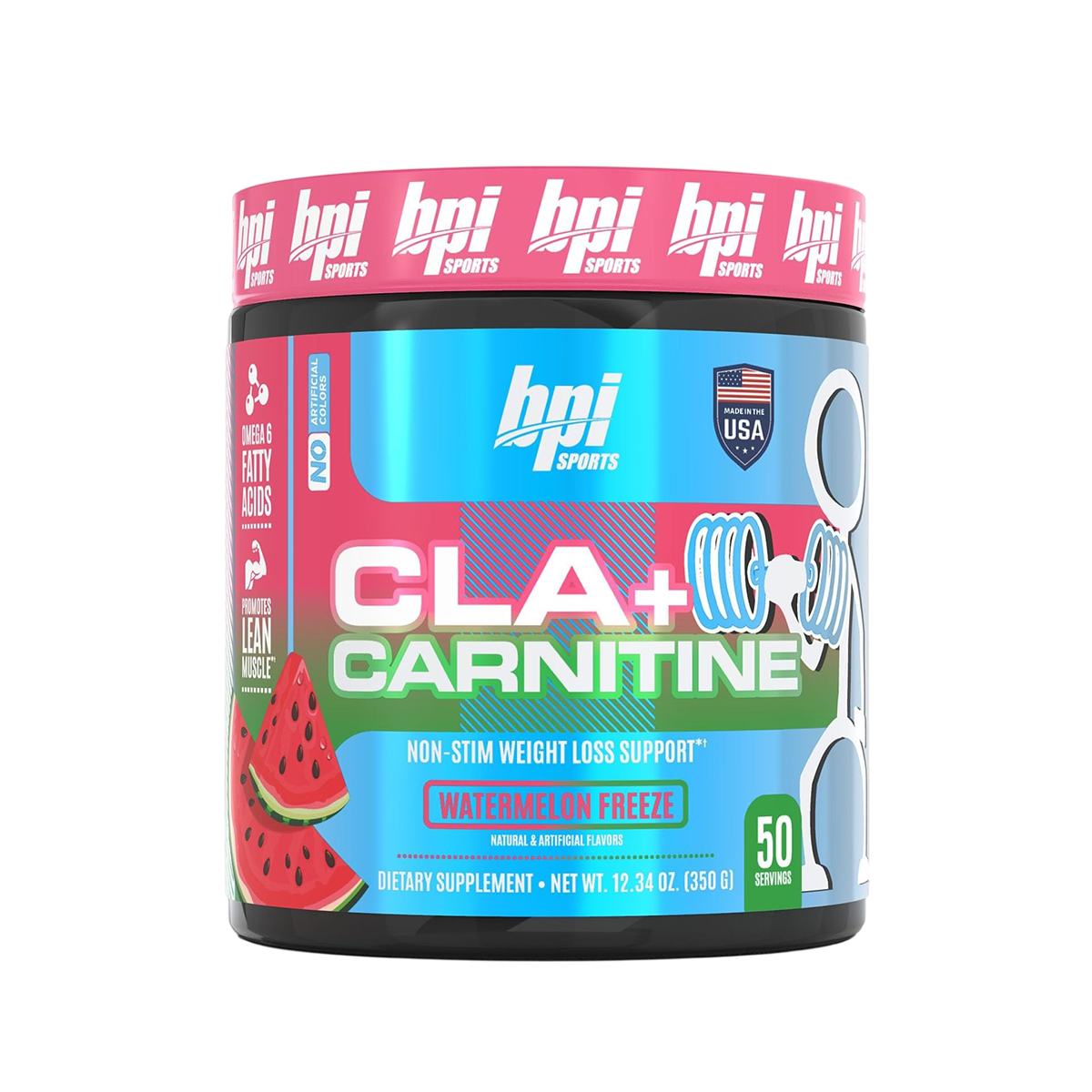 BPI Sports CLA + Carnitine – Advanced Fat Burner & Metabolism Booster
