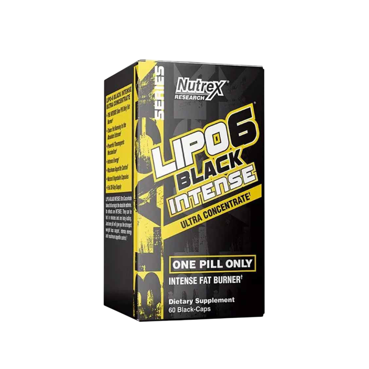 Lipo-6 Black Intense UC by Nutrex Research – Ultimate Fat Burner