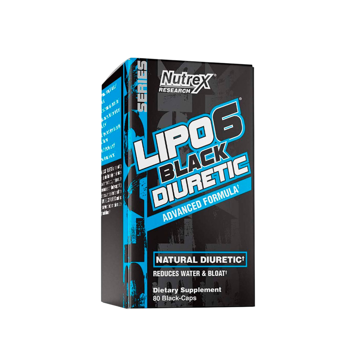 Lipo-6 Black Diuretic by Nutrex Research – Rapid Water Retention Support